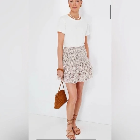 Hyacinth House Floral Steff Mini Skirt Western XS - Picture 10 of 10